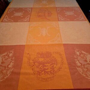 Beautiful French Brand Jacquard Francais Tablecloth